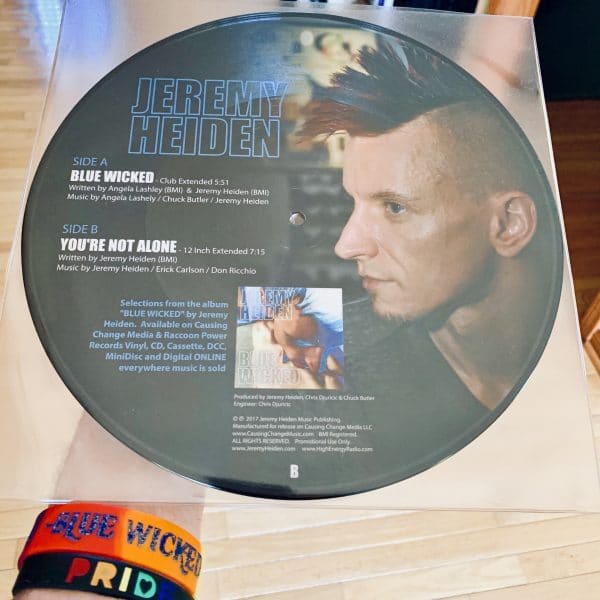 jeremy heiden, blue wicked, jeremy heiden blue wicked picture disc